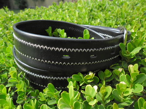 CINTURON DOBLADO FINO ZIGZAG